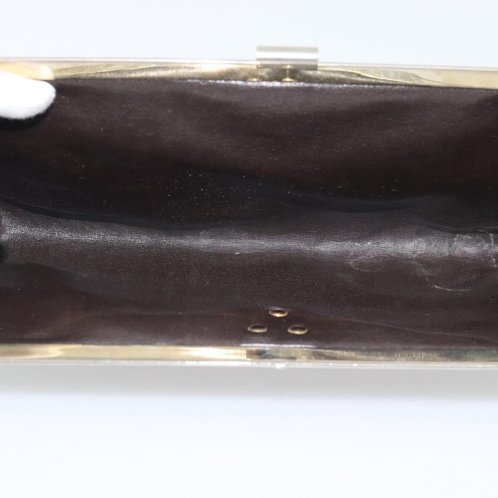 Dior Burgundy Trotter Snap Clutch