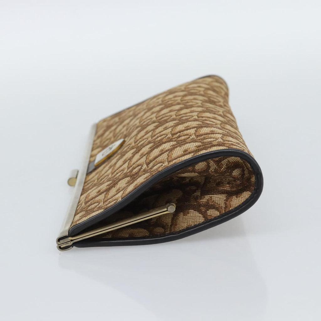 Dior Burgundy Trotter Snap Clutch