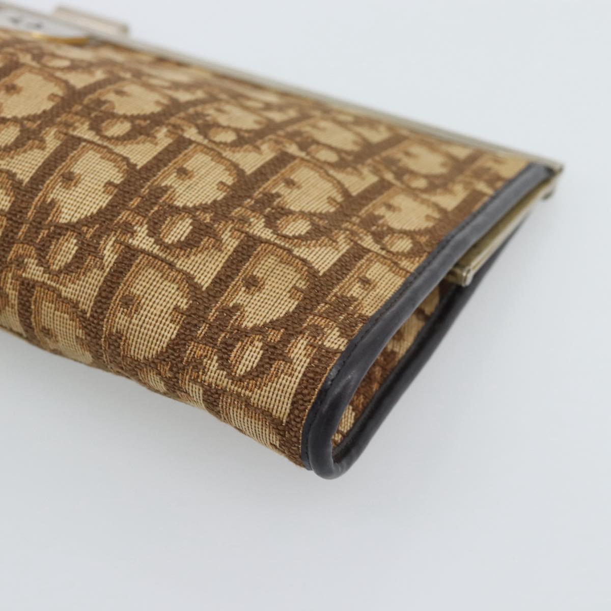 Dior Burgundy Trotter Snap Clutch
