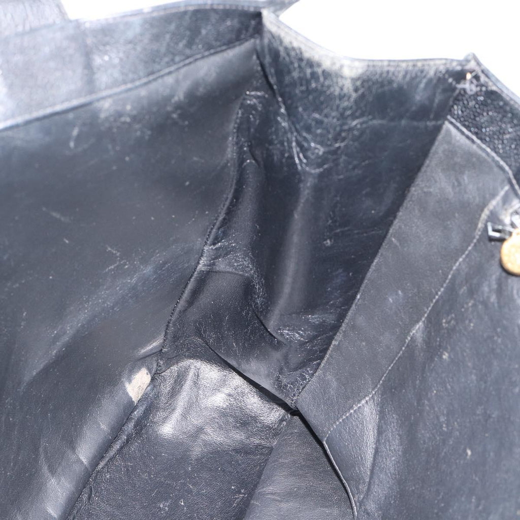 Chanel Black Caviar Leather Tote