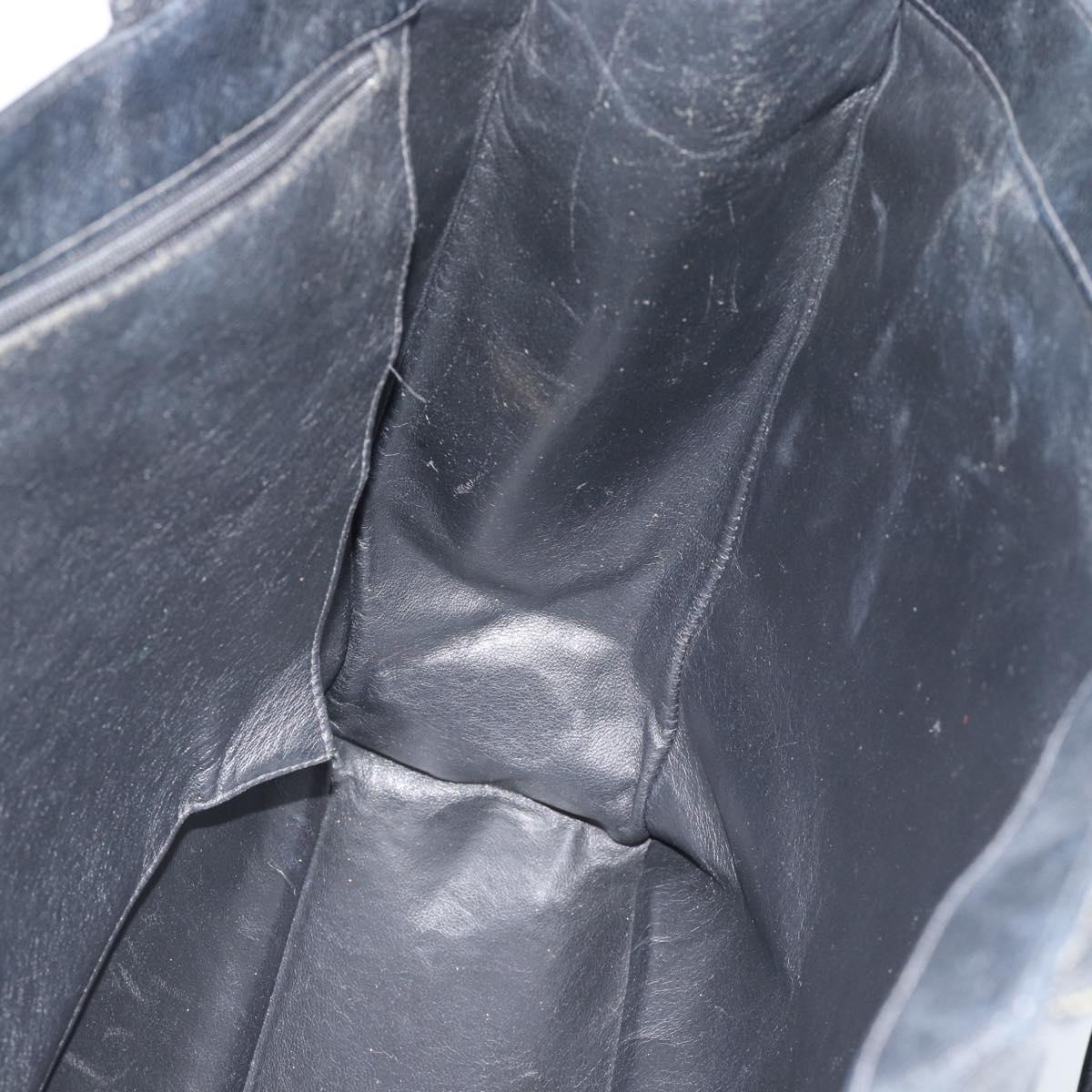 Chanel Black Caviar Leather Tote