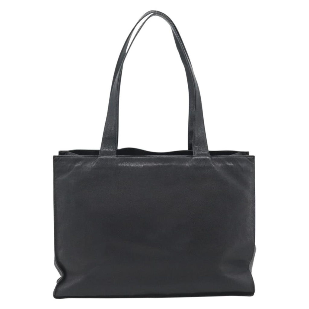 Chanel Black Caviar Leather Tote