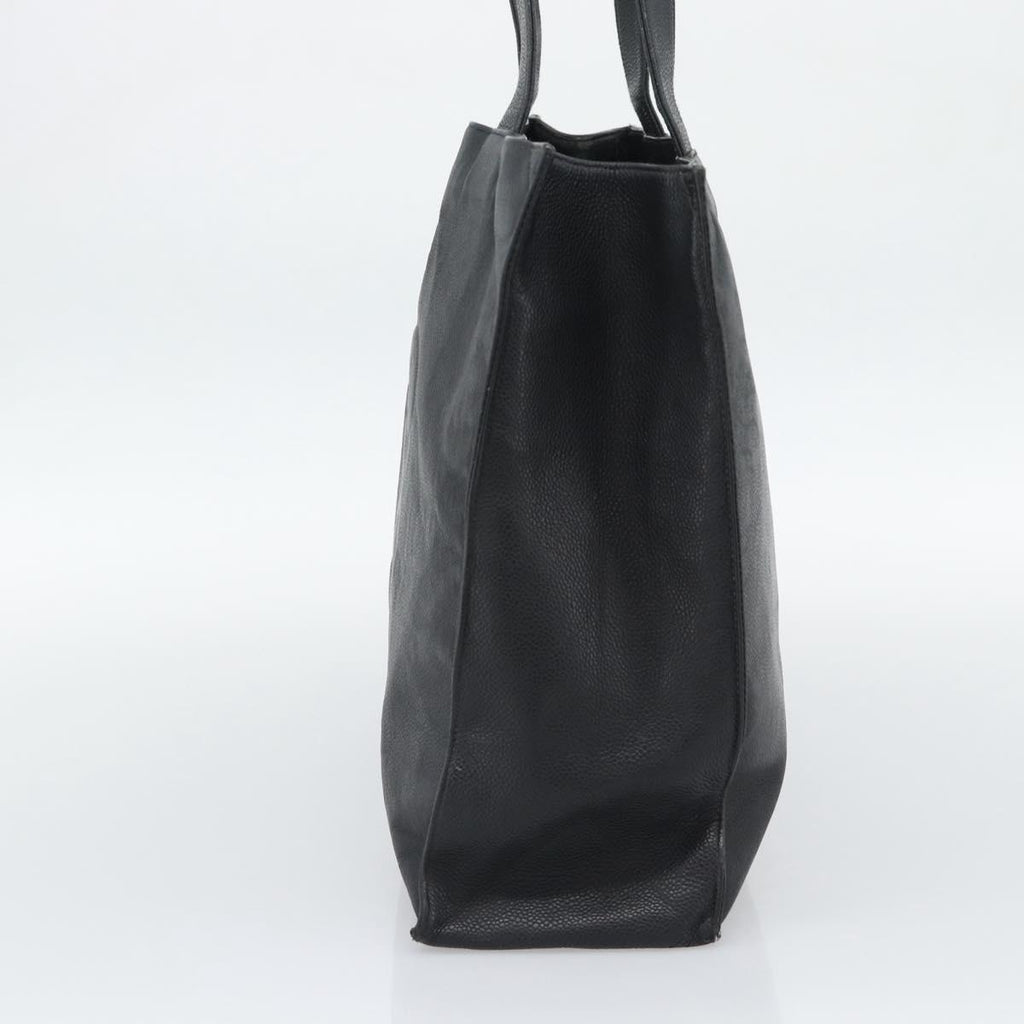 Chanel Black Caviar Leather Tote
