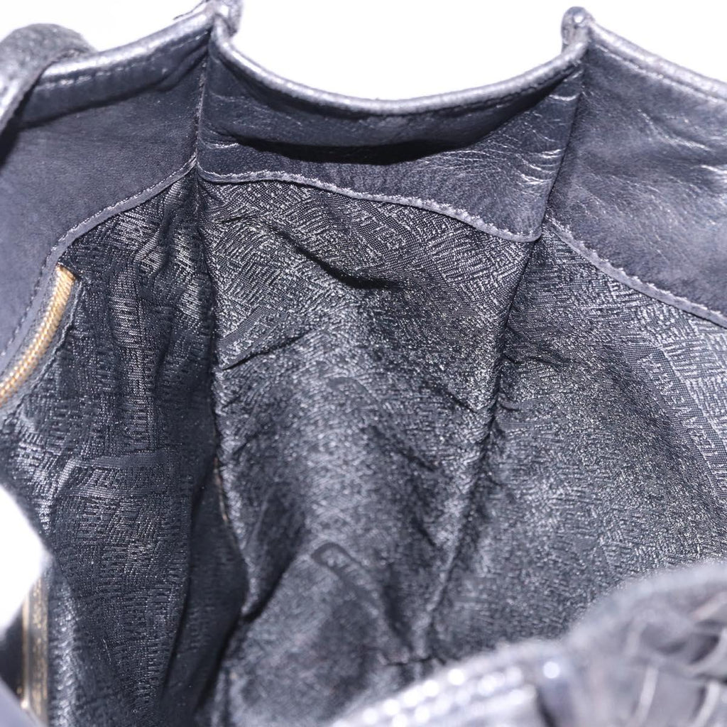 Bottega Veneta Intrecciato Black Shoulder Tote