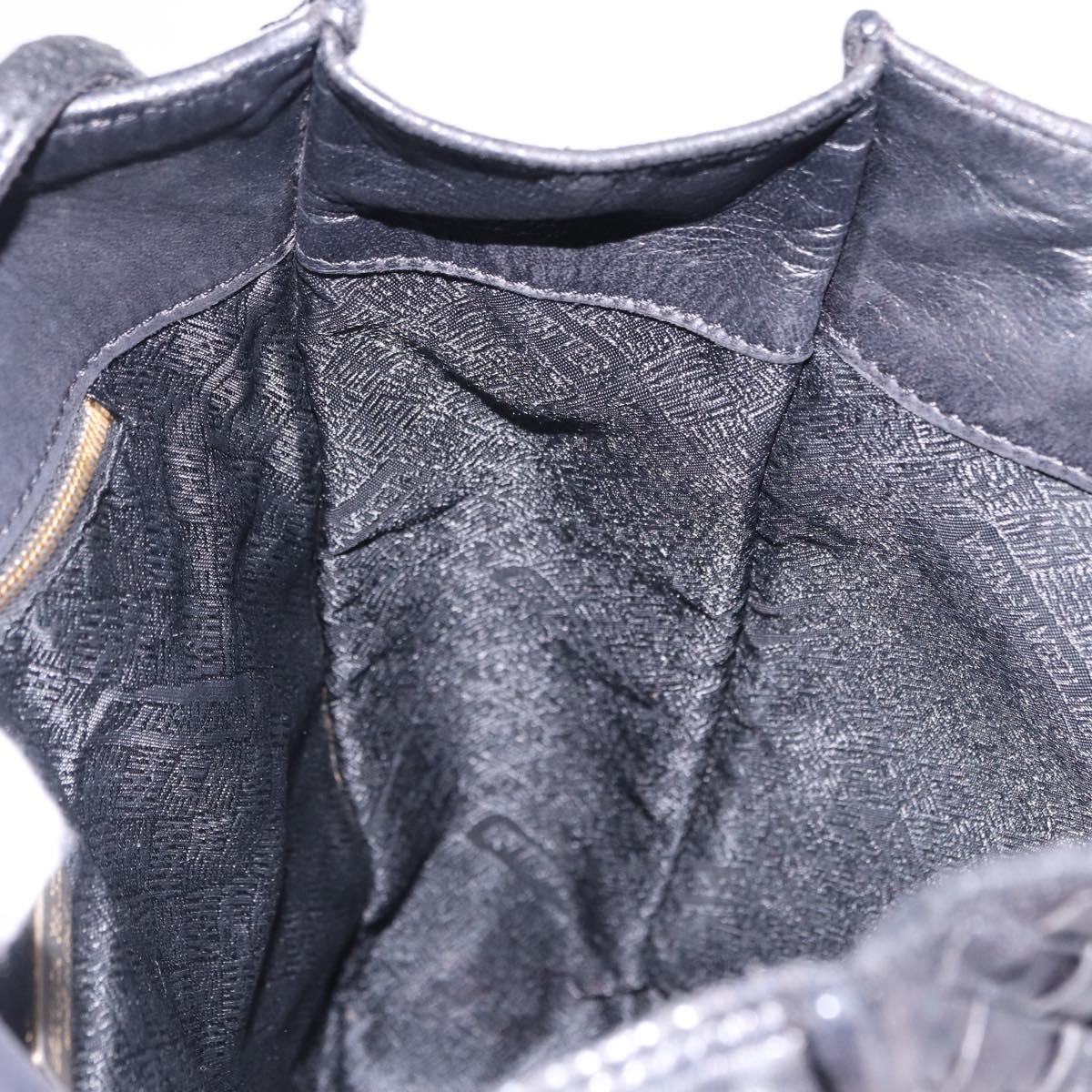 Bottega Veneta Intrecciato Black Shoulder Tote