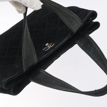 Load image into Gallery viewer, Chanel Black Suede Tote
