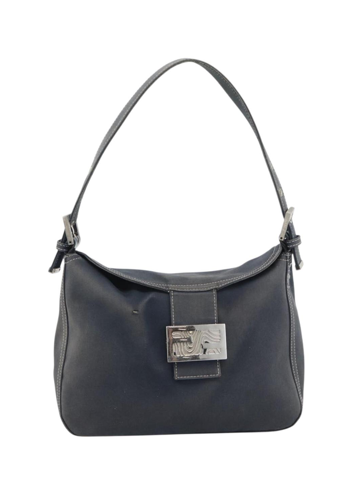 Fendi Navy Baguette