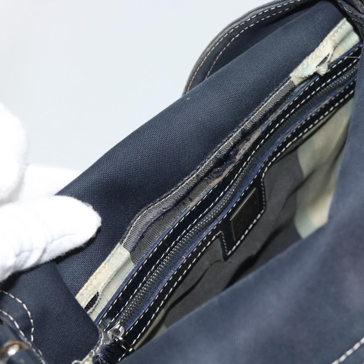 Fendi Navy Baguette