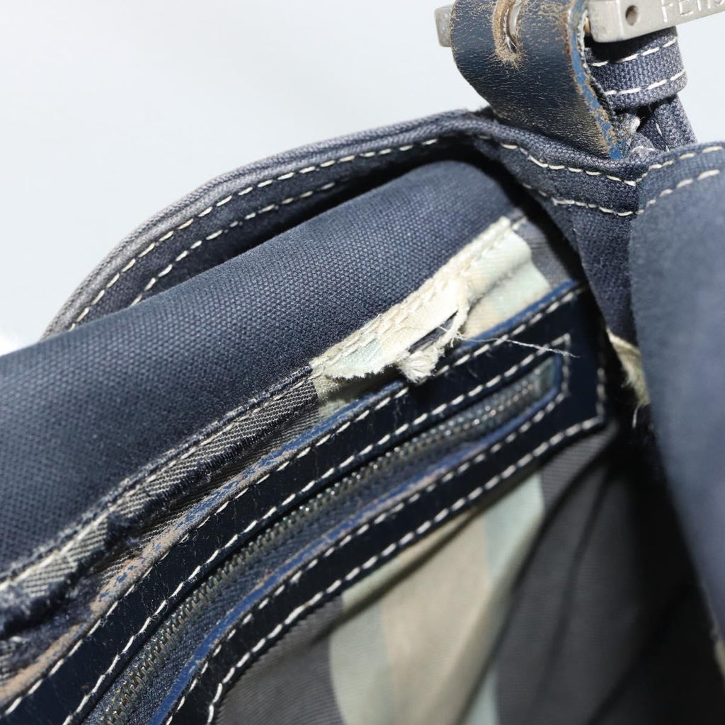 Fendi Navy Baguette