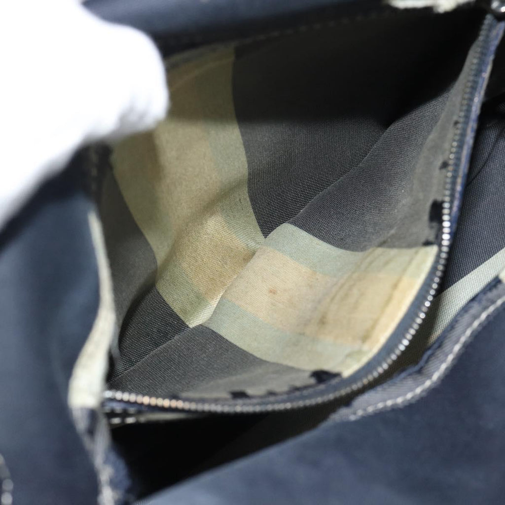 Fendi Navy Baguette
