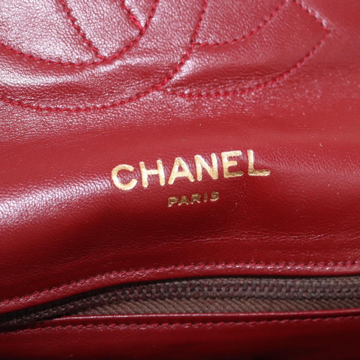 Chanel Brown Leather Flap