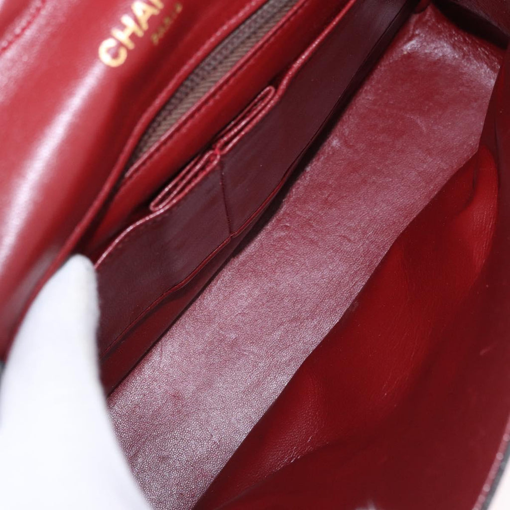 Chanel Brown Leather Flap