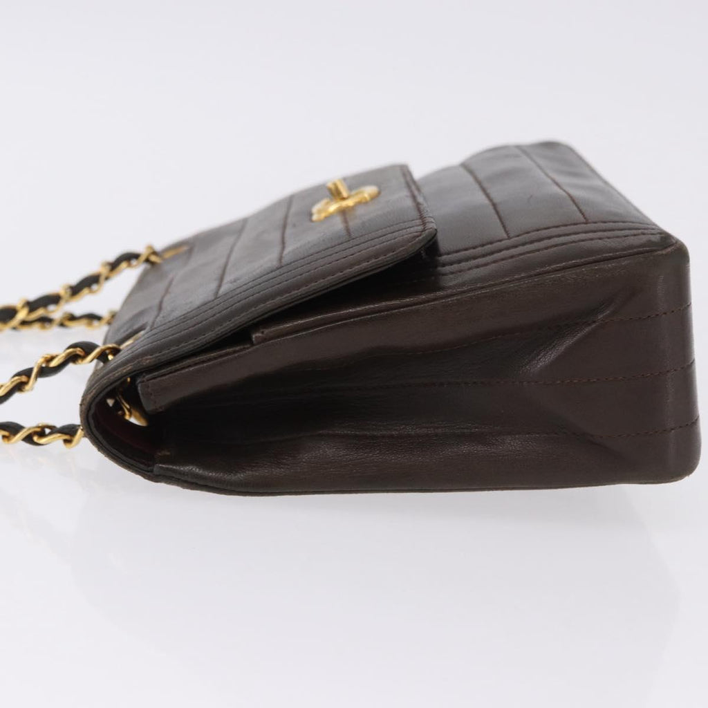 Chanel Brown Leather Flap