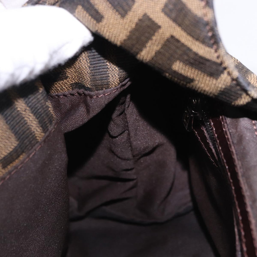 Fendi Zucca Rounded Baguette