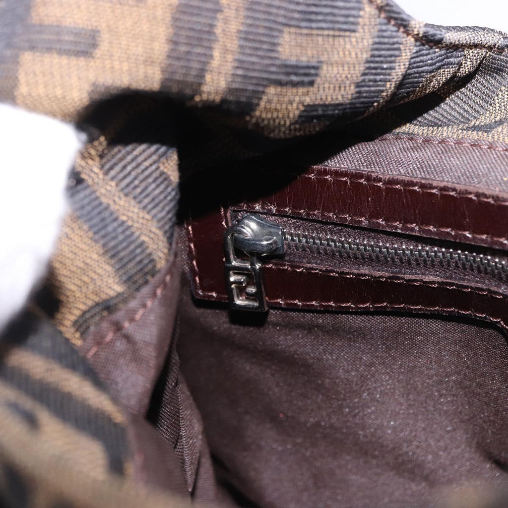 Fendi Zucca Rounded Baguette