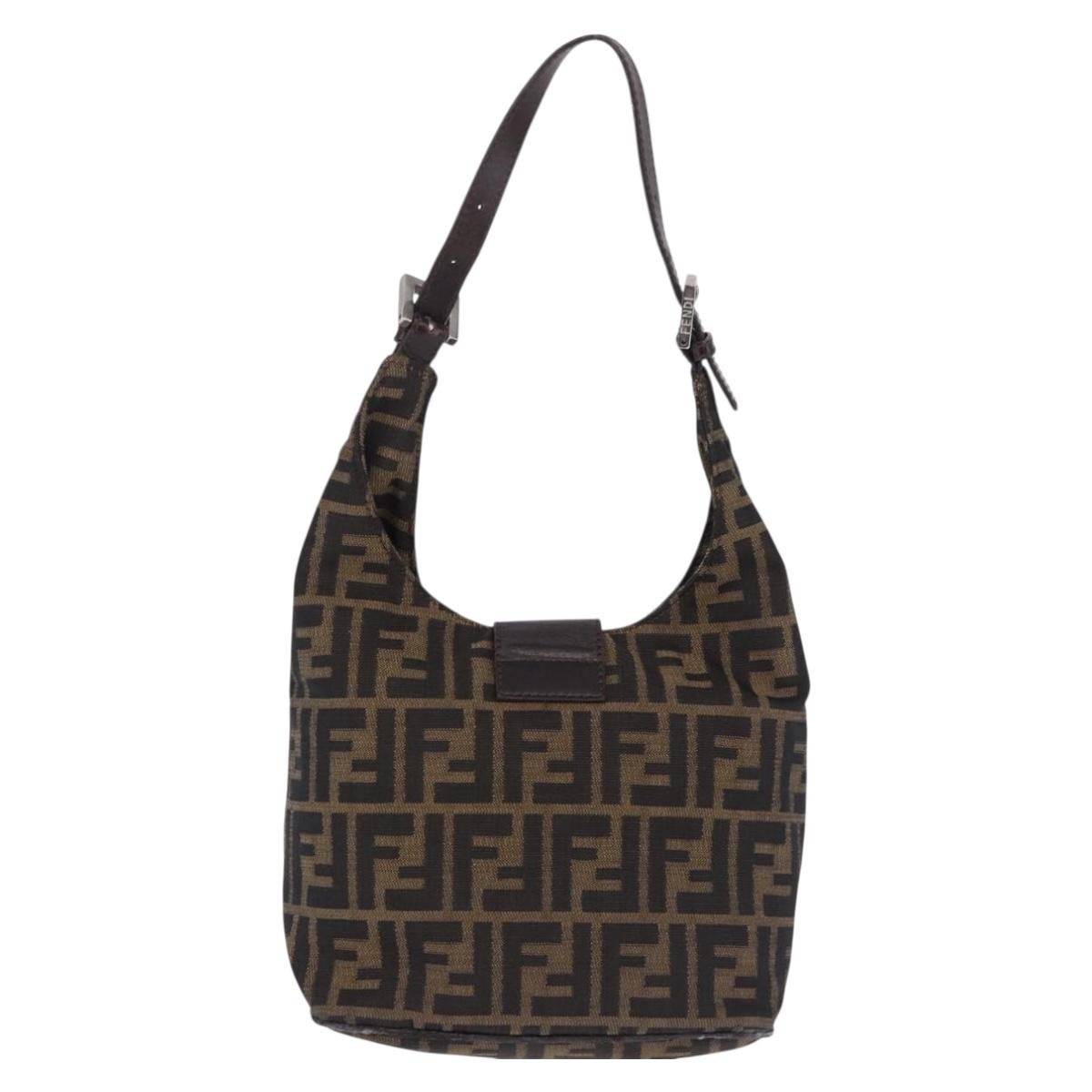 Fendi Zucca Rounded Baguette