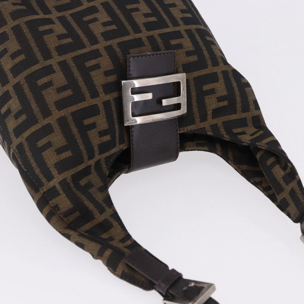 Fendi Zucca Rounded Baguette