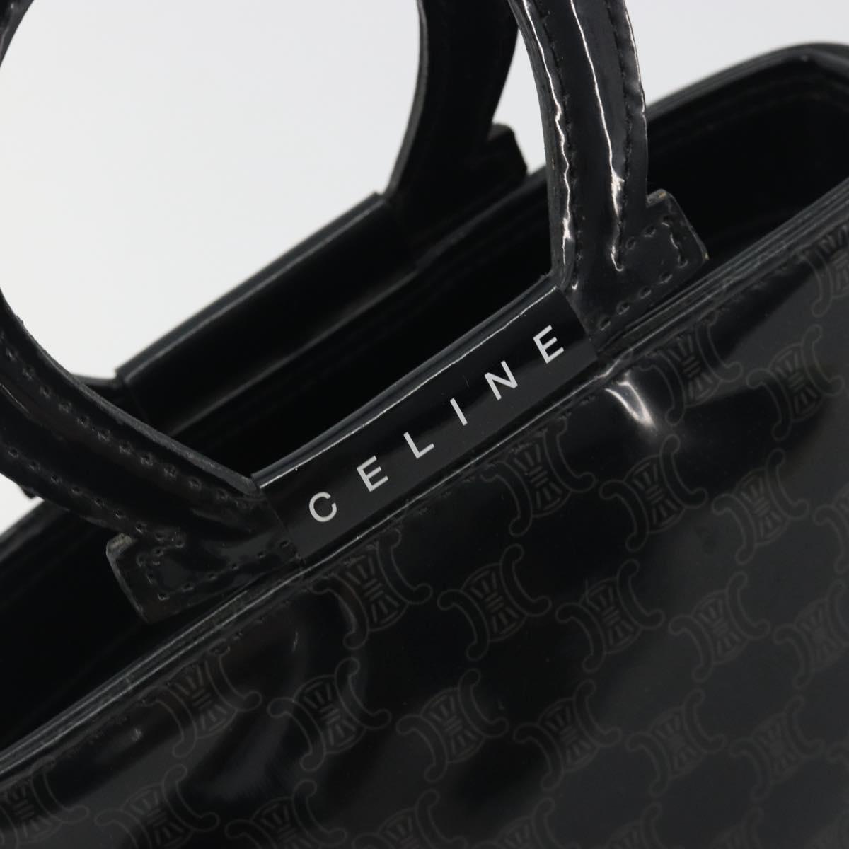 Celine Black Patent Mini Handbag