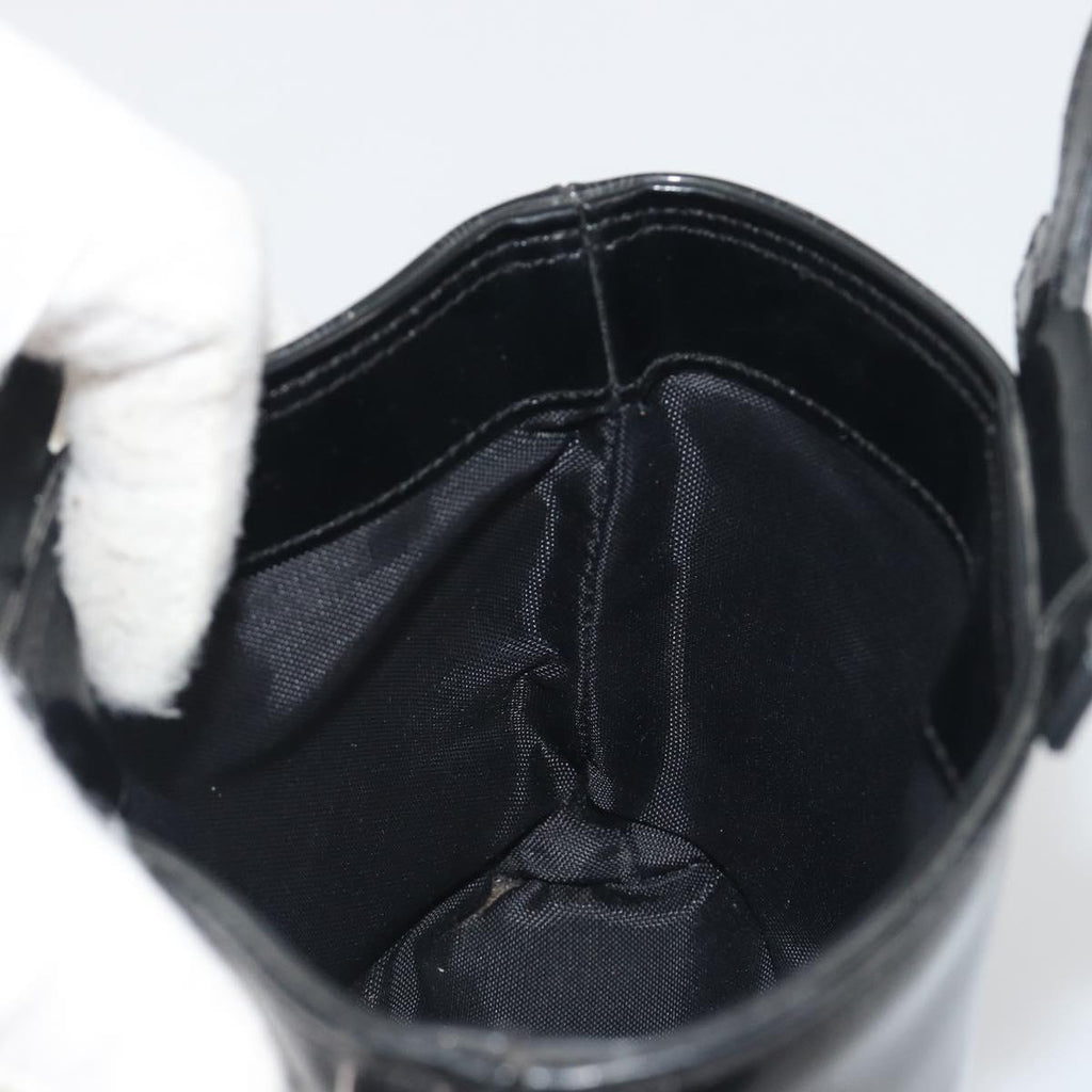 Celine Black Patent Mini Handbag