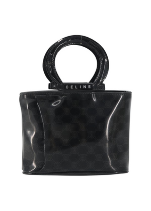 Celine Black Patent Mini Handbag