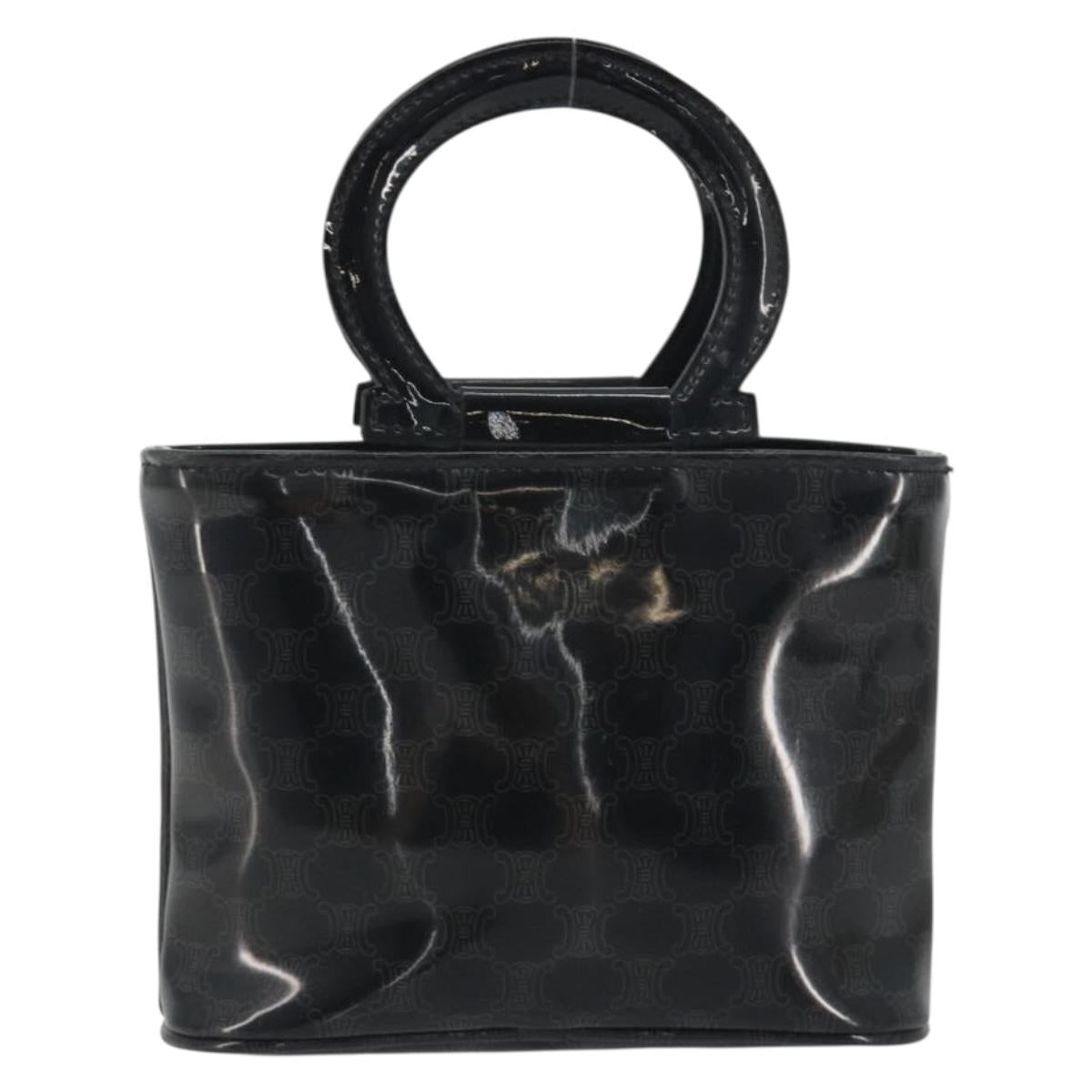 Celine Black Patent Mini Handbag
