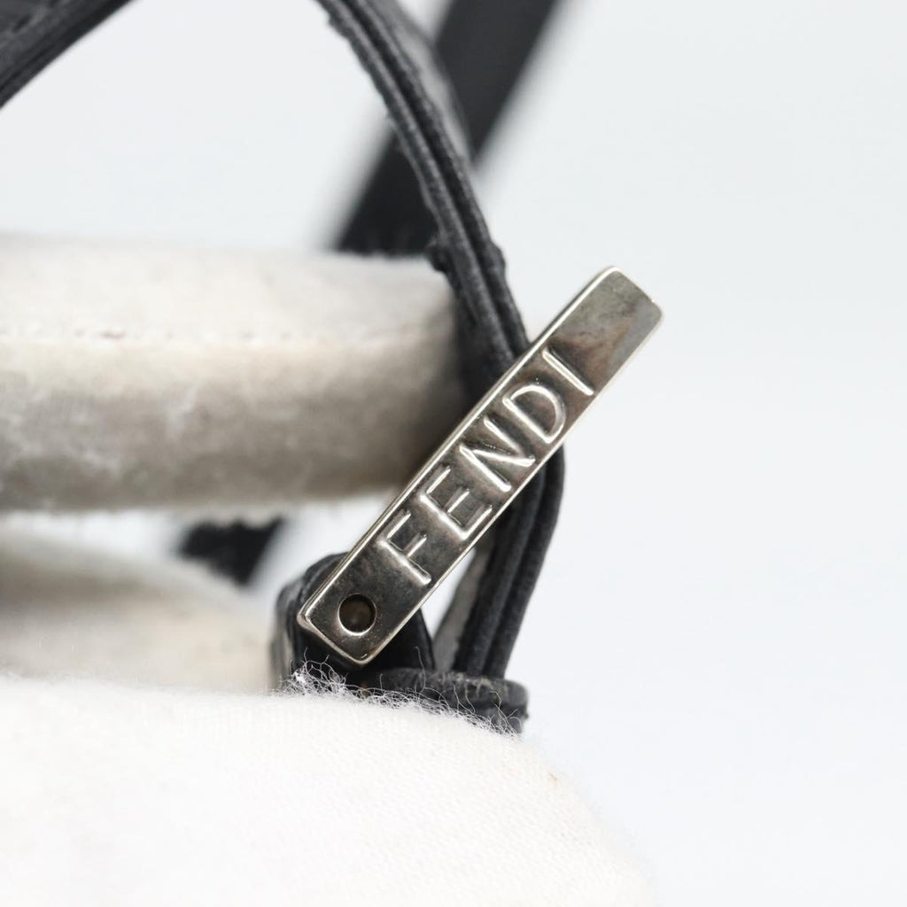 Fendi Black Two Strap Baguette