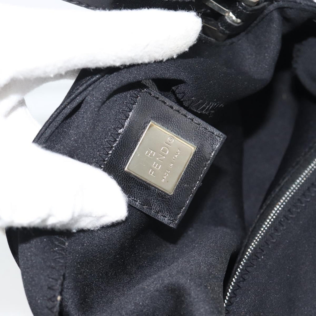 Fendi Black Two Strap Baguette