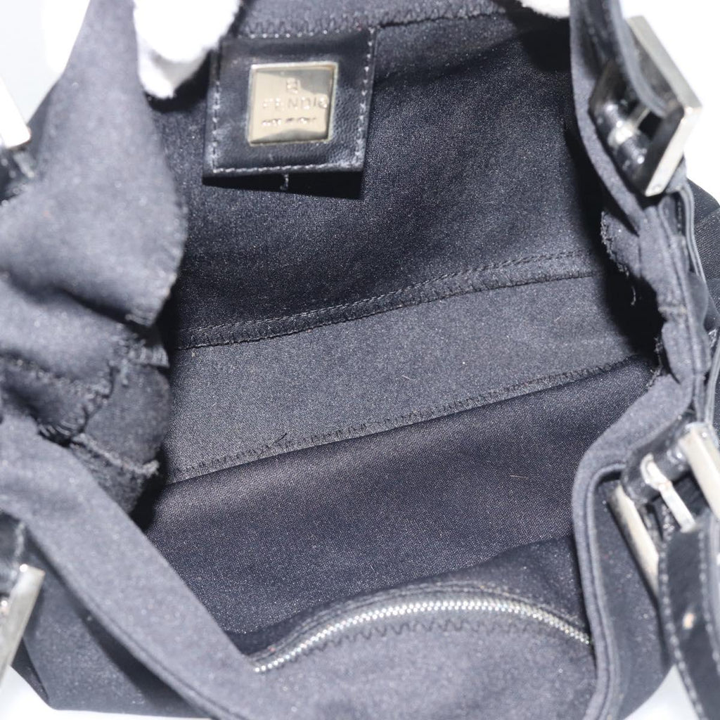Fendi Black Two Strap Baguette