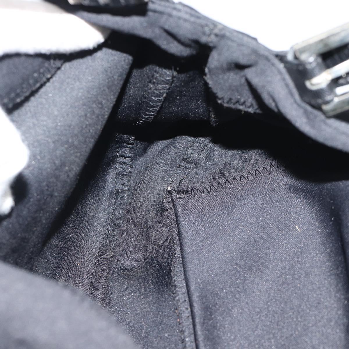 Fendi Black Two Strap Baguette
