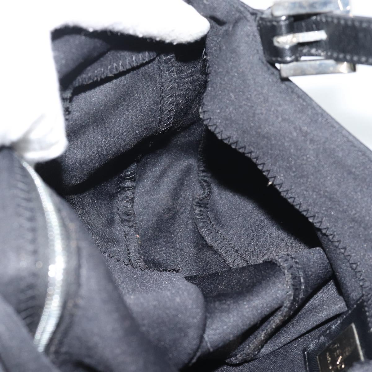 Fendi Black Two Strap Baguette