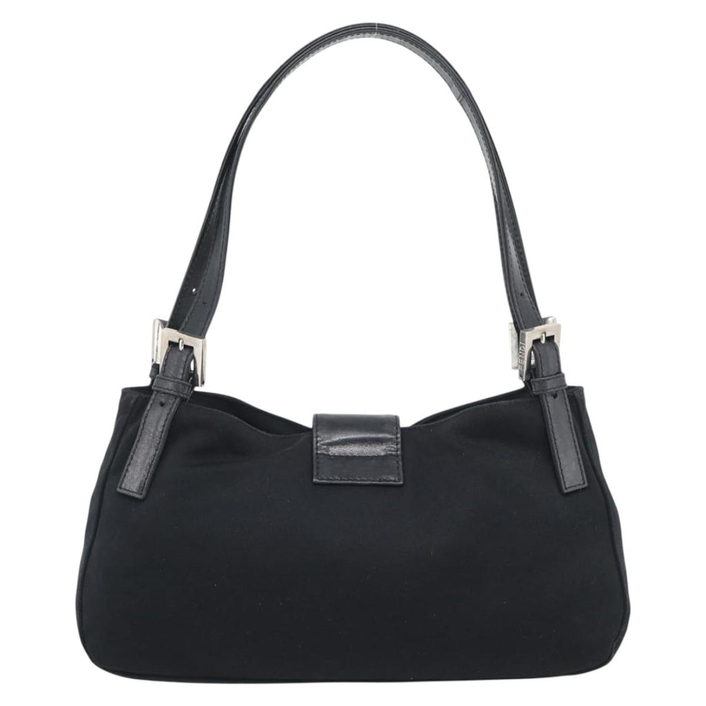 Fendi Black Two Strap Baguette