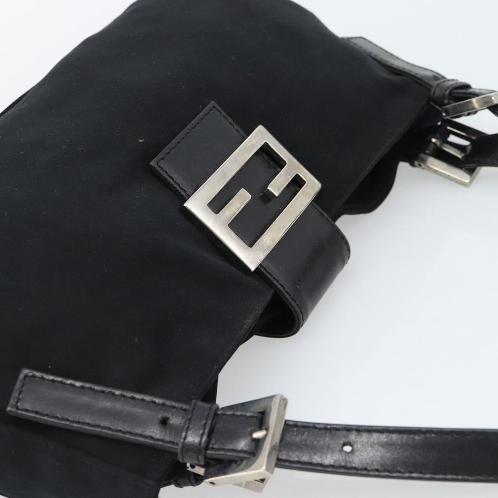 Fendi Black Two Strap Baguette