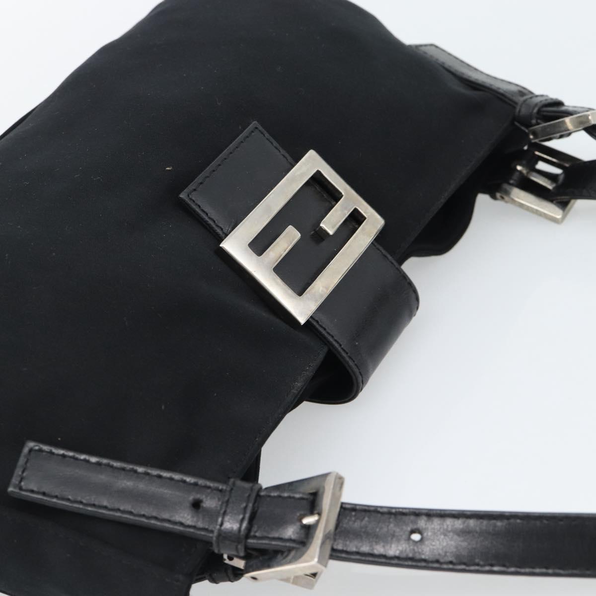 Fendi Black Two Strap Baguette