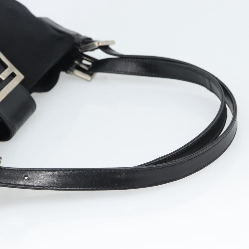 Fendi Black Two Strap Baguette