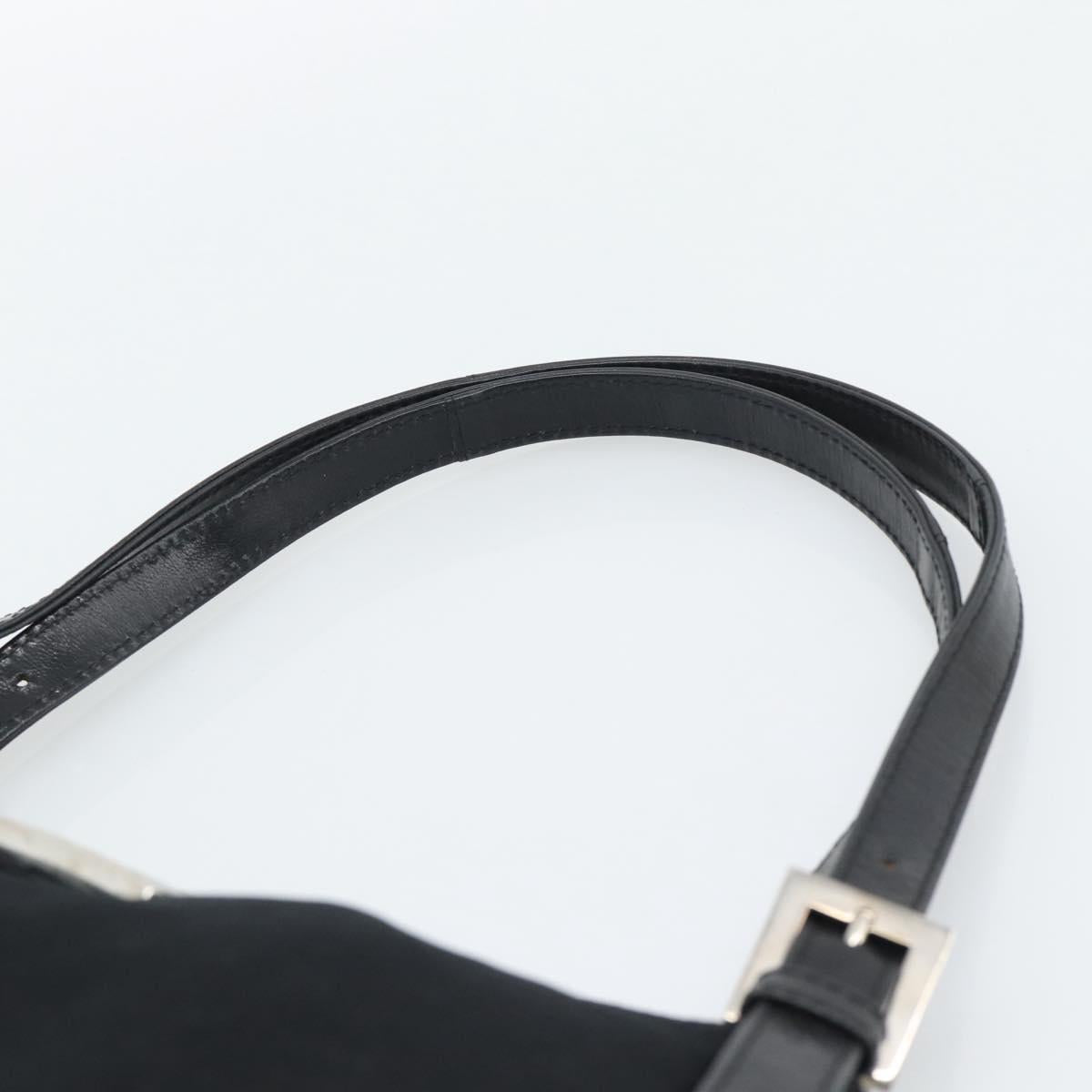 Fendi Black Two Strap Baguette