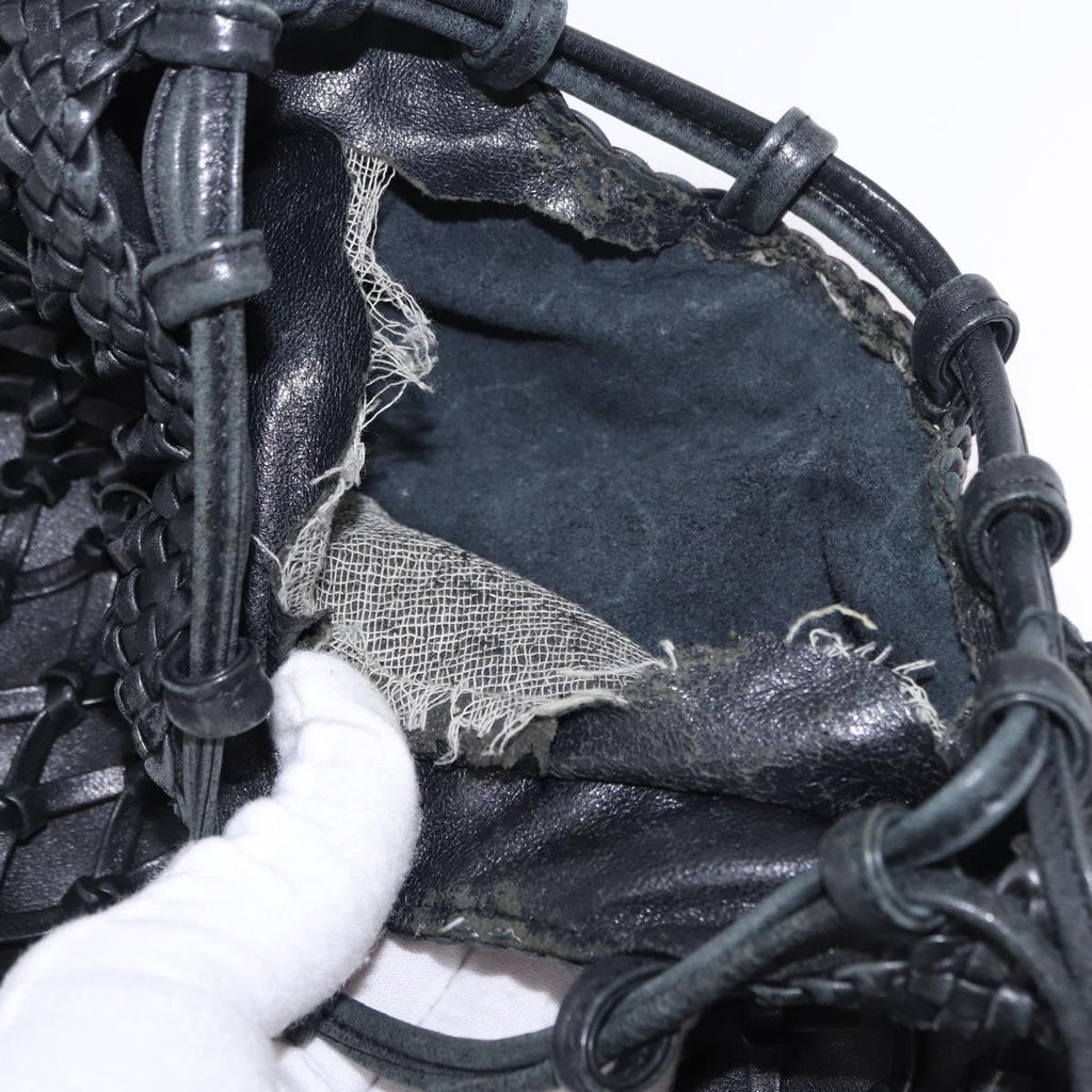 Chanel Black Knotted Shoulder Bag