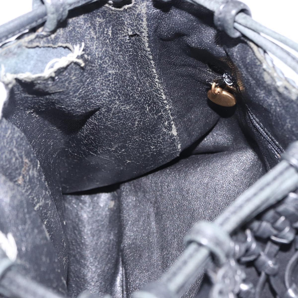 Chanel Black Knotted Shoulder Bag