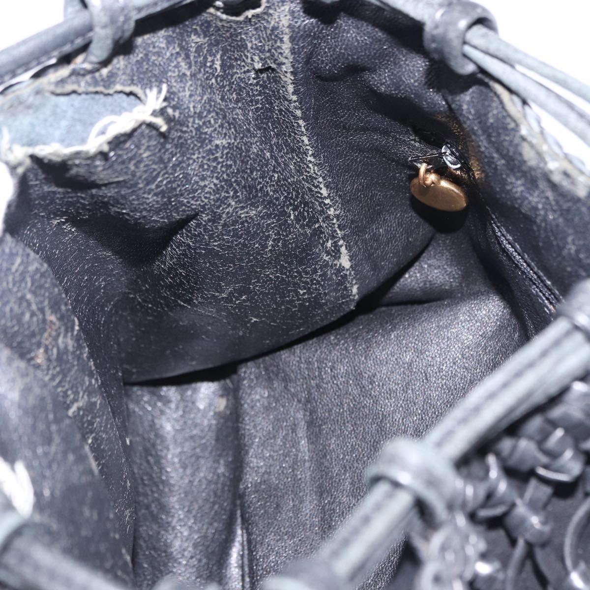 Chanel Black Knotted Shoulder Bag