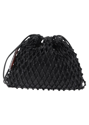 Chanel Black Knotted Shoulder Bag