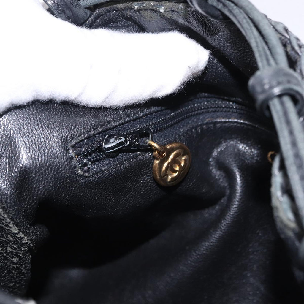 Chanel Black Knotted Shoulder Bag