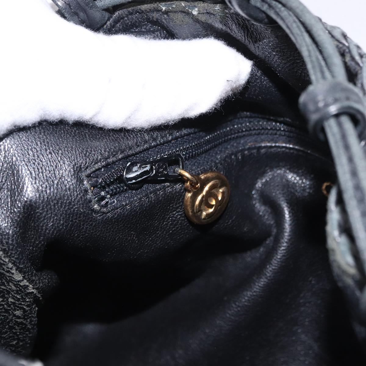Chanel Black Knotted Shoulder Bag