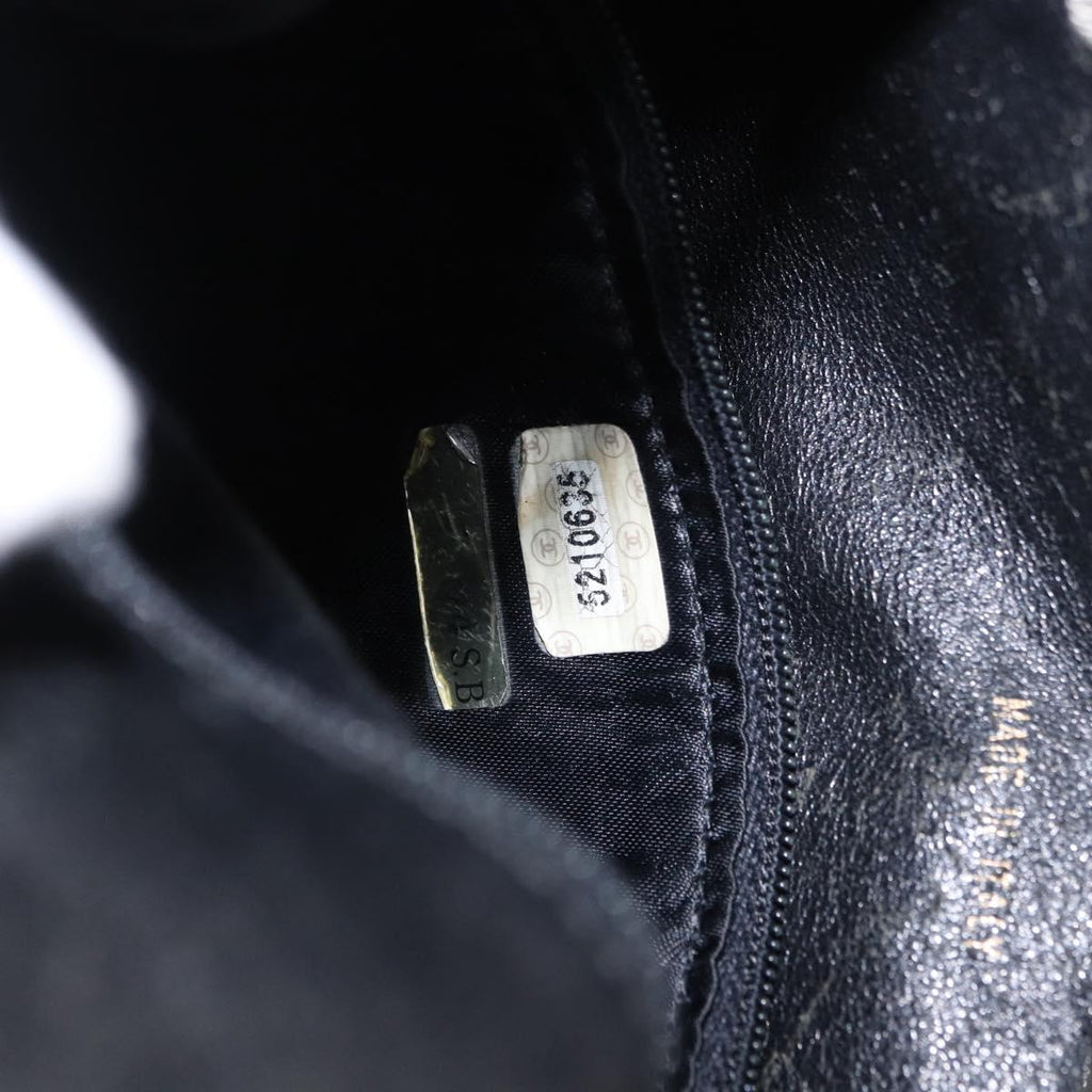Chanel Black Knotted Shoulder Bag