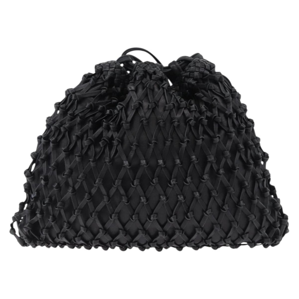 Chanel Black Knotted Shoulder Bag