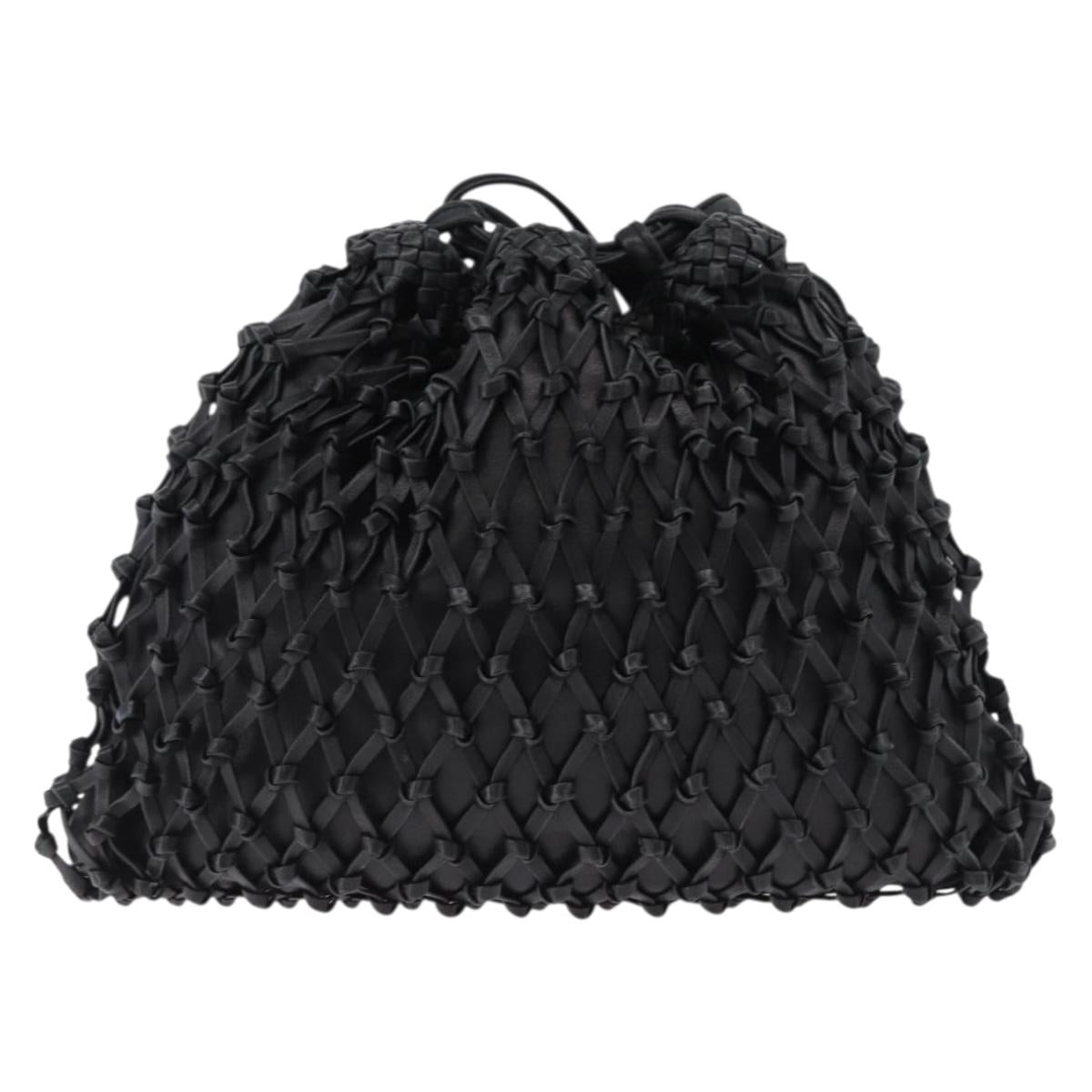 Chanel Black Knotted Shoulder Bag