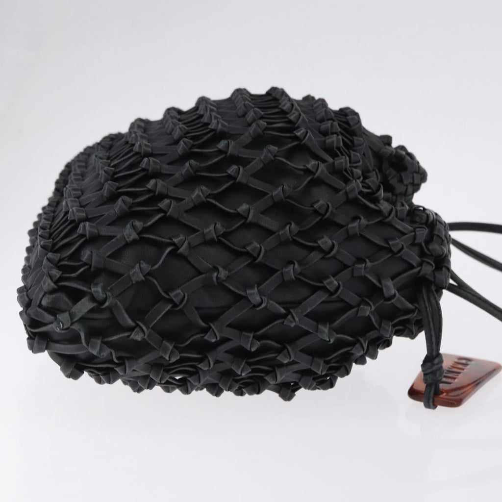 Chanel Black Knotted Shoulder Bag