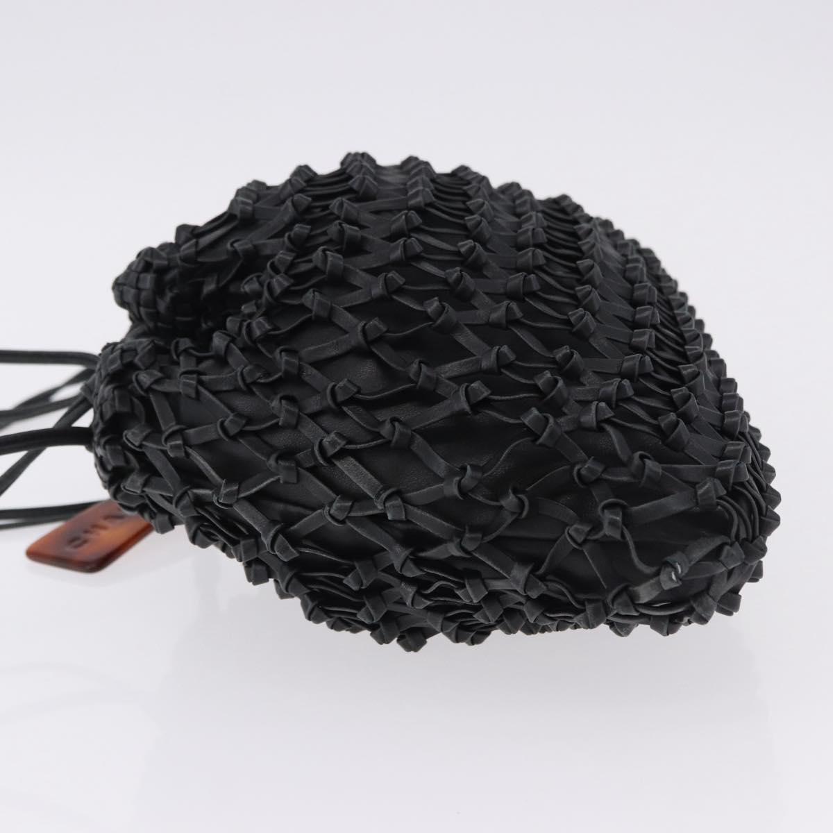 Chanel Black Knotted Shoulder Bag