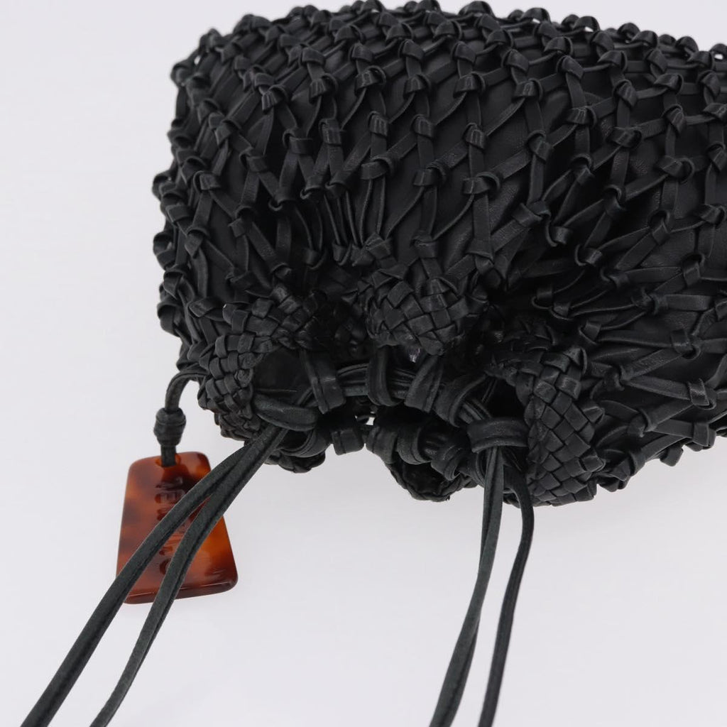 Chanel Black Knotted Shoulder Bag