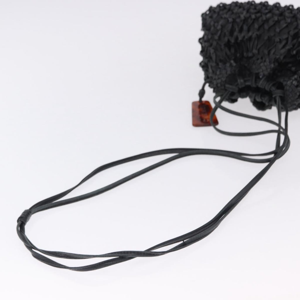 Chanel Black Knotted Shoulder Bag