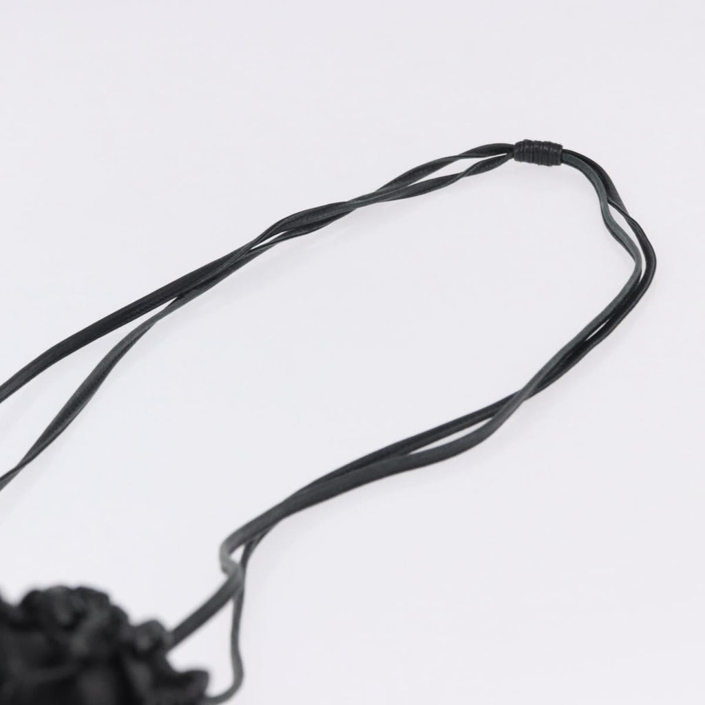Chanel Black Knotted Shoulder Bag
