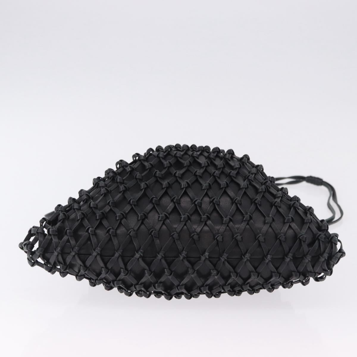 Chanel Black Knotted Shoulder Bag